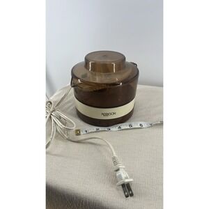 Robeson Electric Citrus Juicer Amber 1006 works